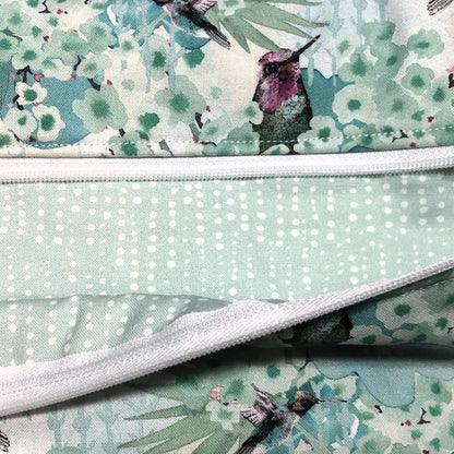 Hummingbird Project Bag for Cross Stitch and crafts