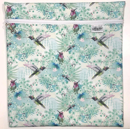 Hummingbird Project Bag for Cross Stitch and crafts
