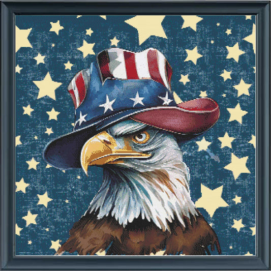 American Eagle - Full Coverage Cross Stitch Chart