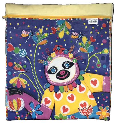 Sloth Large Project Bag for Cross Stitch and crafts