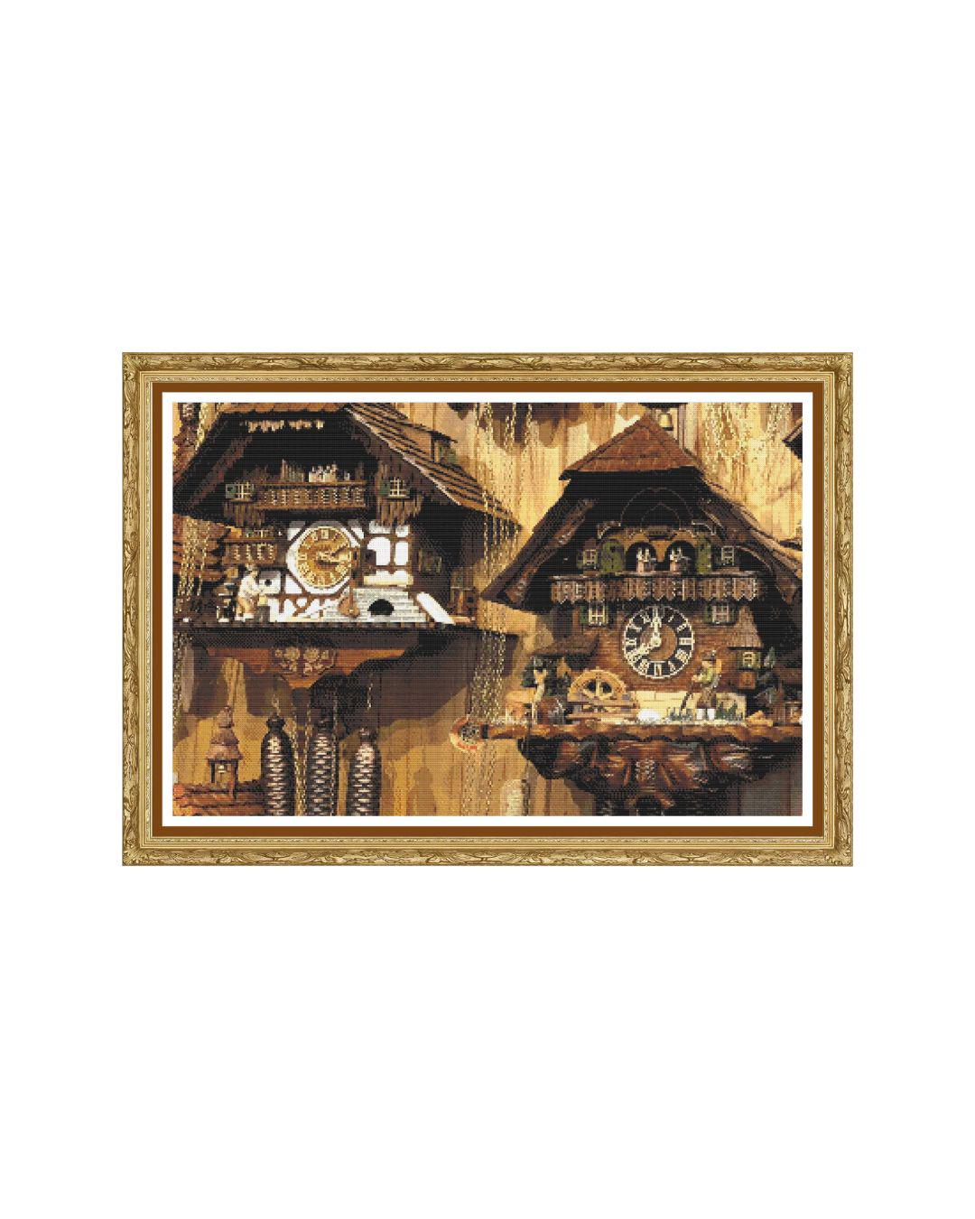 Cuckoo Cuckoo - PDF- Full Coverage PDF Cross Stitch Chart - Pattern Keeper Compatible*