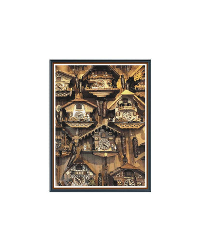 The Clock Shop - PDF - Full Coverage PDF Cross Stitch Chart - Pattern Keeper Compatible*