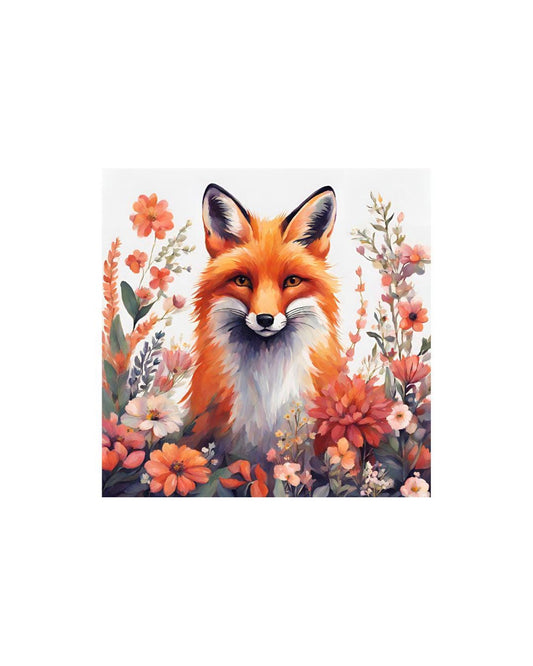 Fox and Flowers PDF Cross Stitch Chart - Pattern Keeper Compatible*