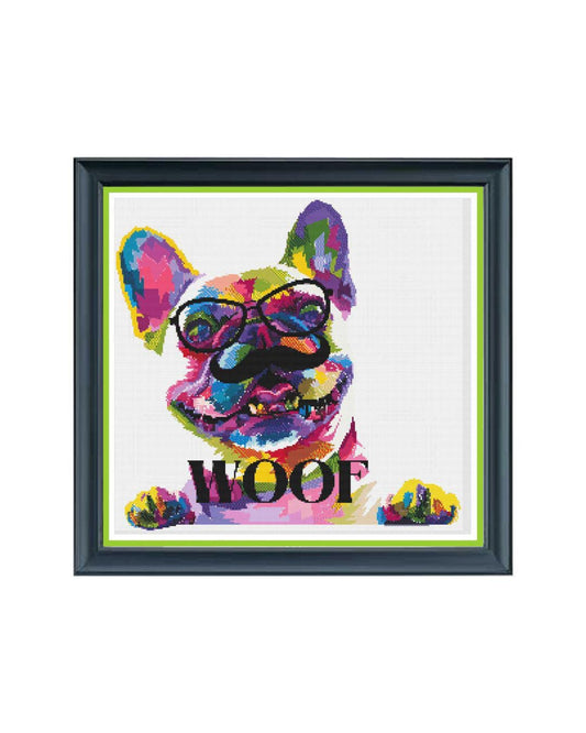 WOOF PDF Cross Stitch Chart Pattern Keeper Compatible*