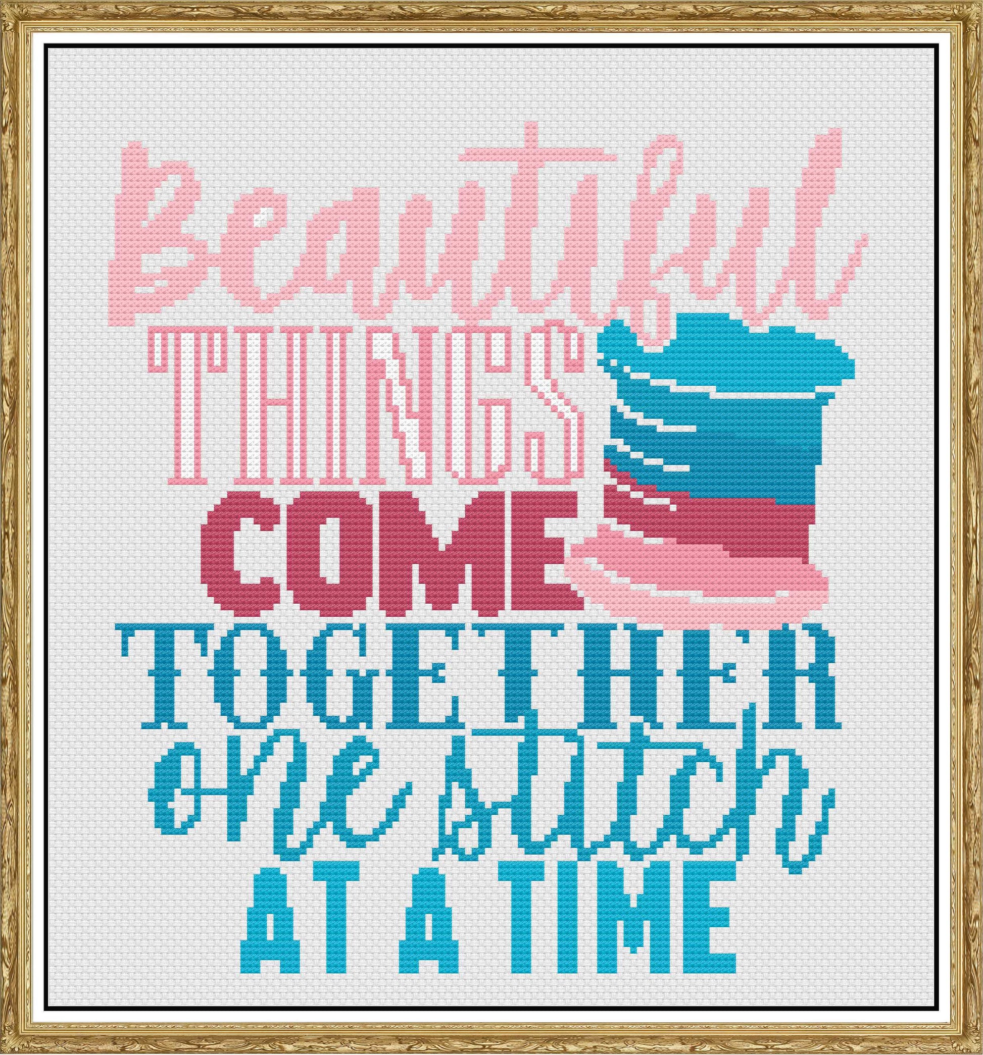 Beautiful Things PDF Cross Stitch Chart Pattern Keeper Compatible*