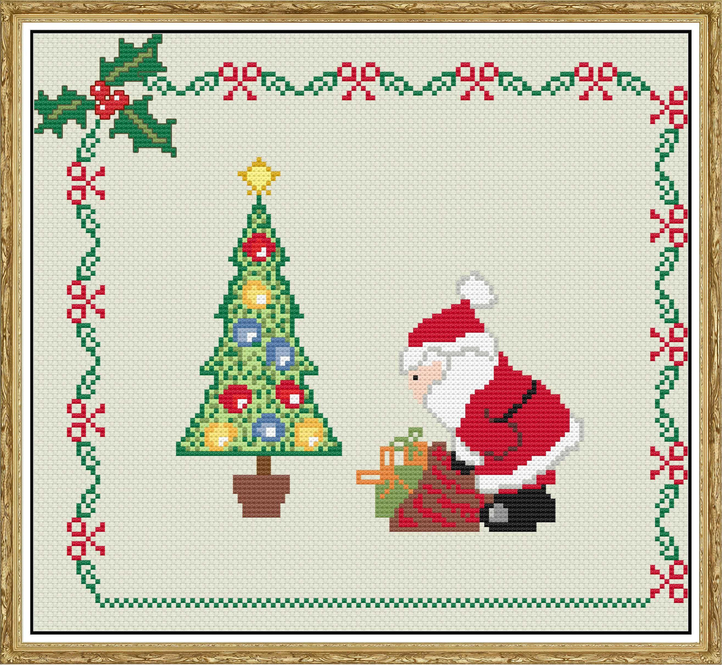 Present Time PDF Cross Stitch Chart