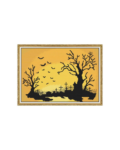 Spooky Twilight PDF Cross Stitch Chart