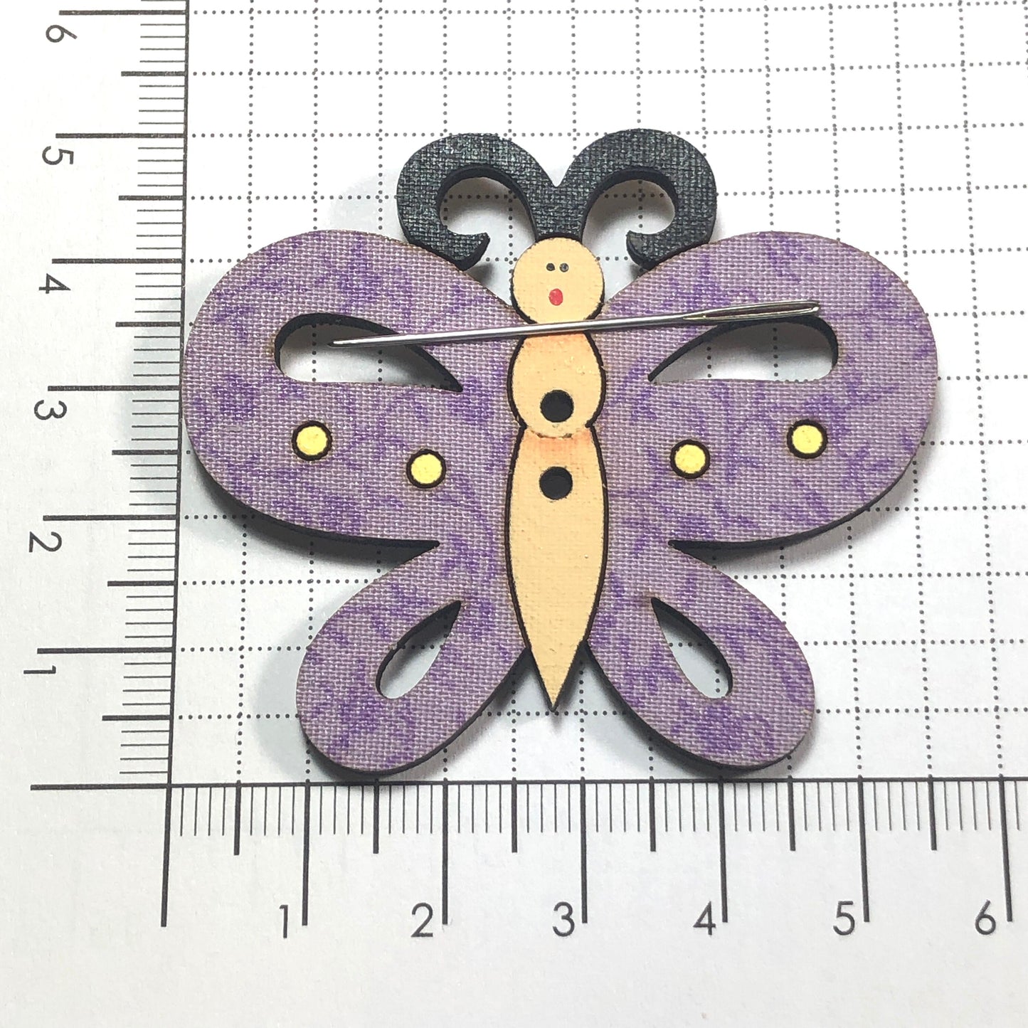 Big Butterfly Needle Minder/Thread Holder/ Parking Aid