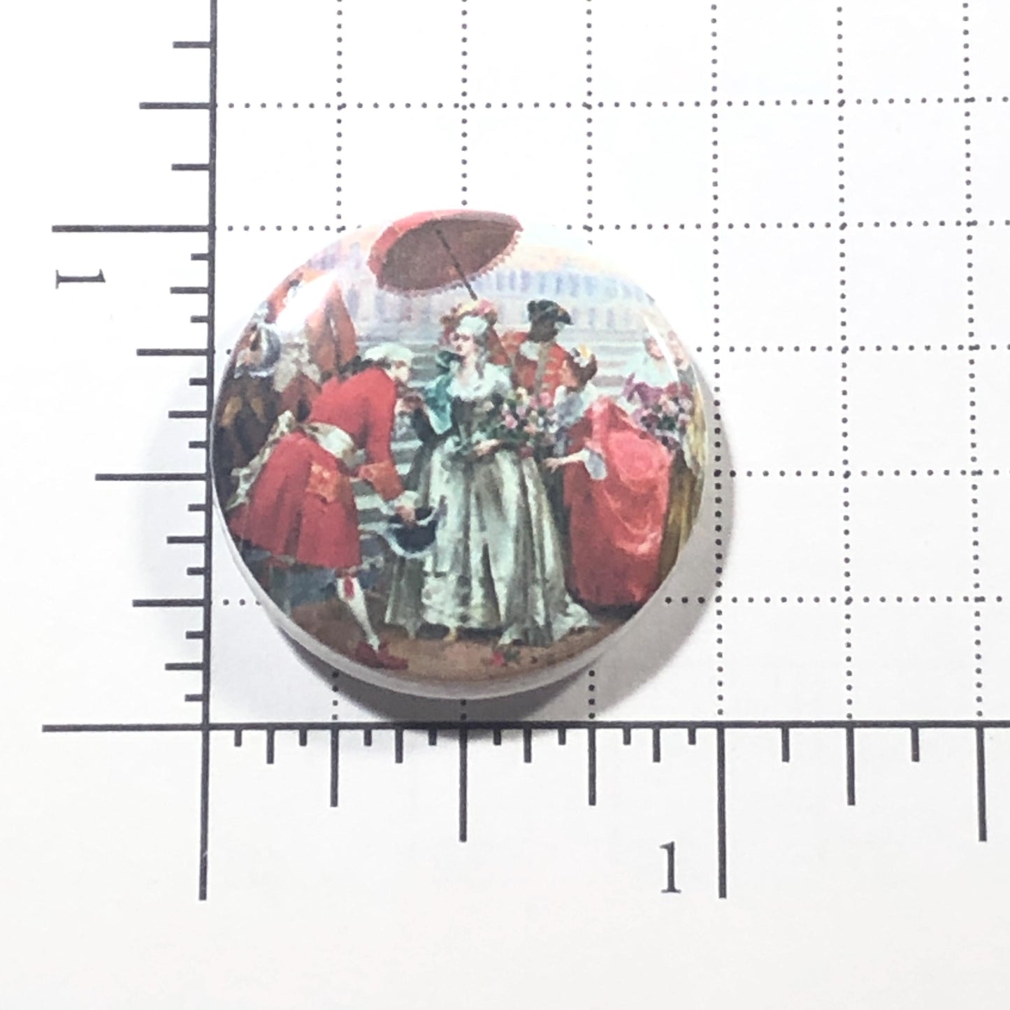 Vintage French Needle Minder/Thread Holder/ Parking Aid
