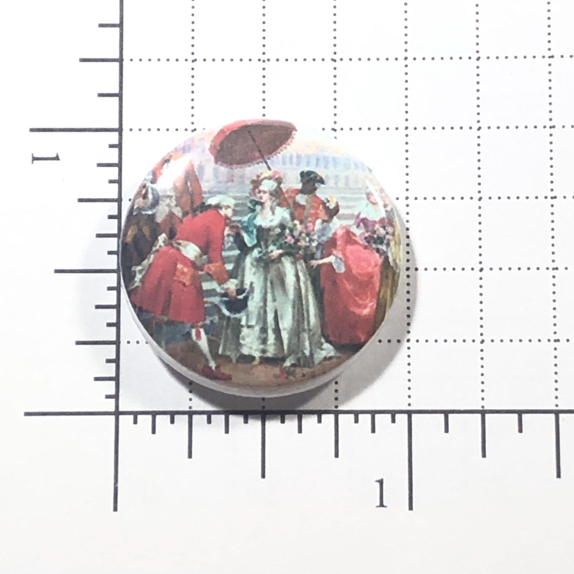 Vintage French Needle Minder/Thread Holder/ Parking Aid