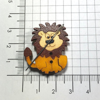 Lion Needle Minder/Thread Holder/ Parking Aid