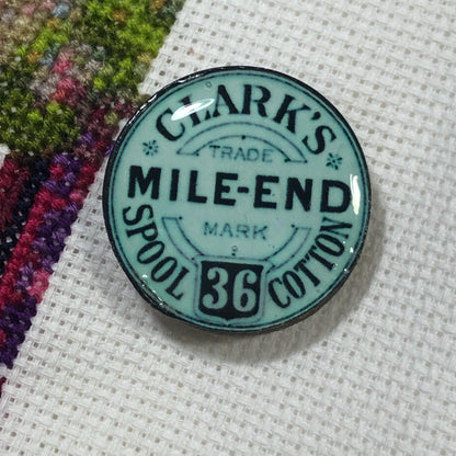 Sewing Spool Themed Wooden Needle Minder/Thread Holder/ Parking Aid