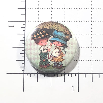 Nostalgic Country Children Needle Minder/Thread Holder/ Parking Aid