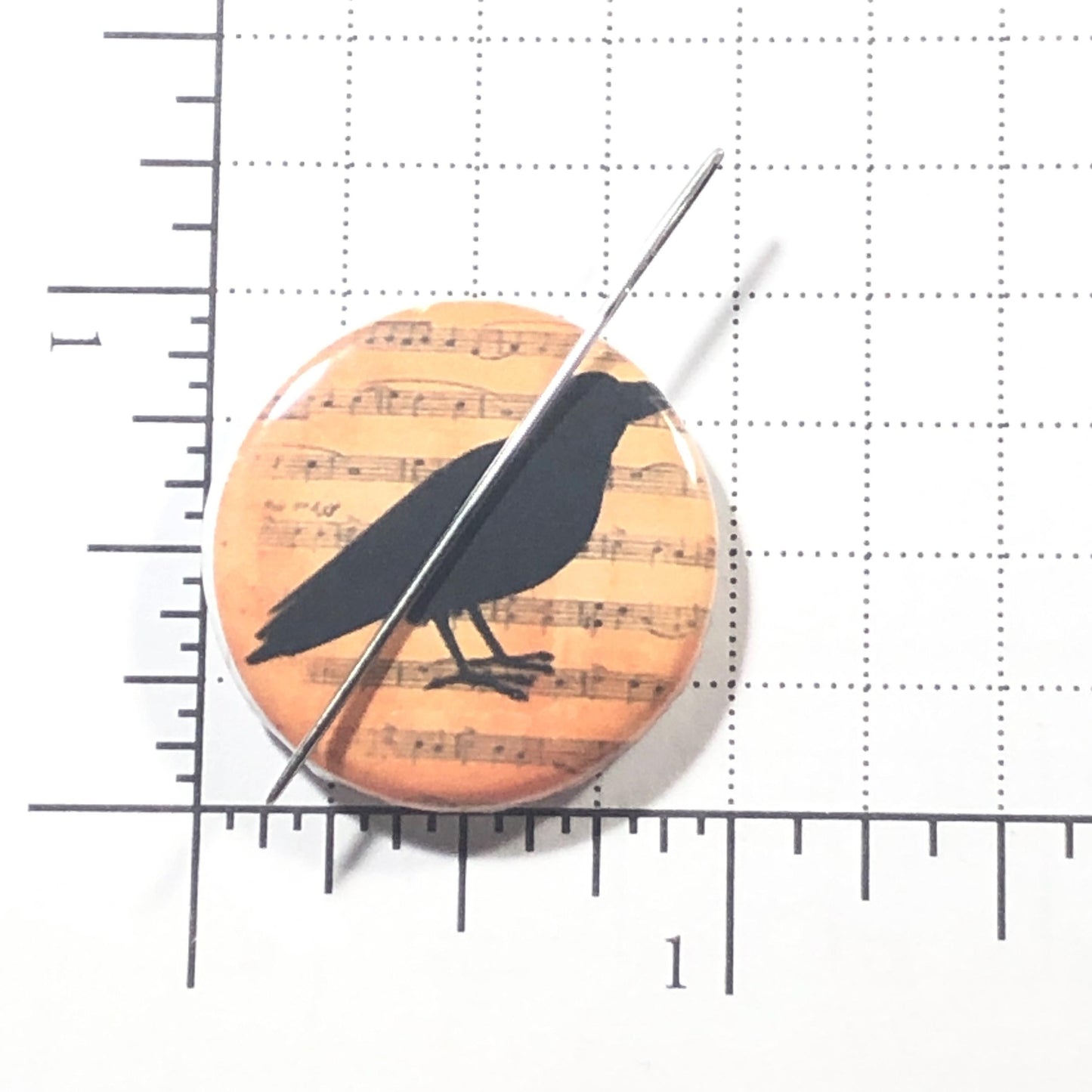 Halloween Crow Needle Minder/Thread Holder/ Parking Aid