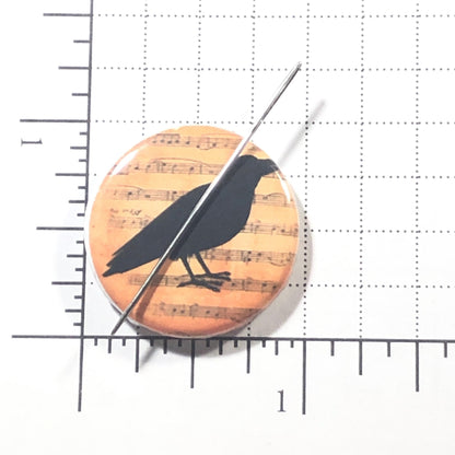 Halloween Crow Needle Minder/Thread Holder/ Parking Aid
