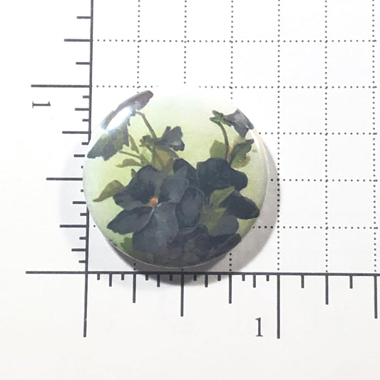 Vintage Flowers Needle Minder/Thread Holder/ Parking Aid