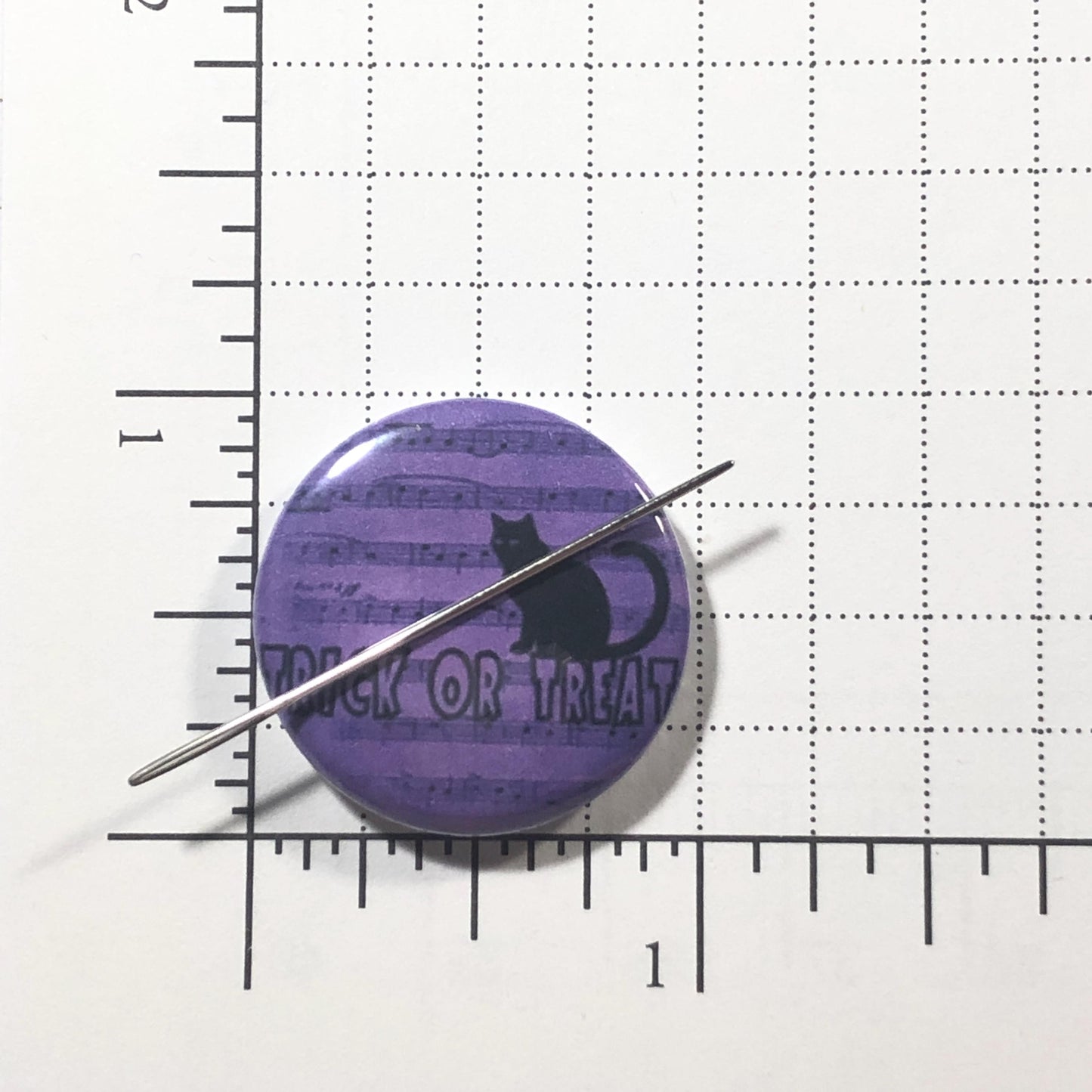 Halloween Cat Needle Minder/Thread Holder/ Parking Aid