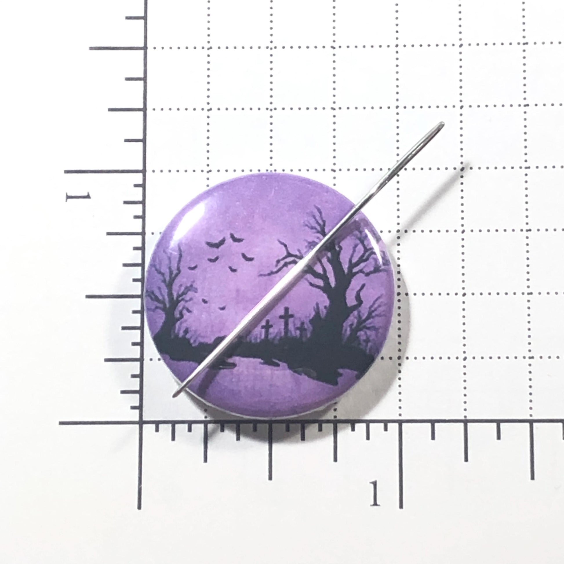 Halloween Graveyard Needle Minder/Thread Holder/ Parking Aid