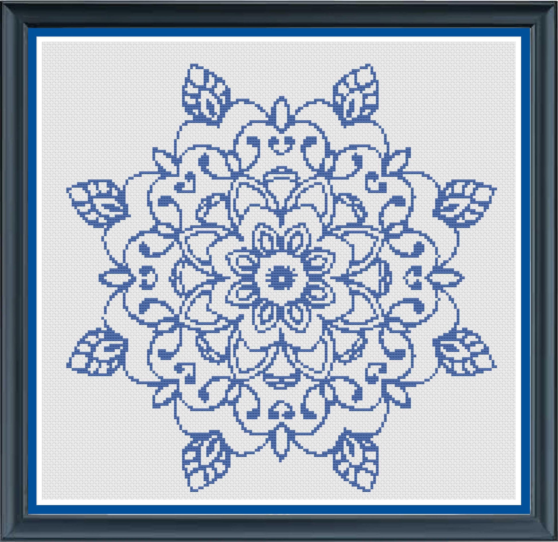 Mandala PDF Cross Stitch Chart