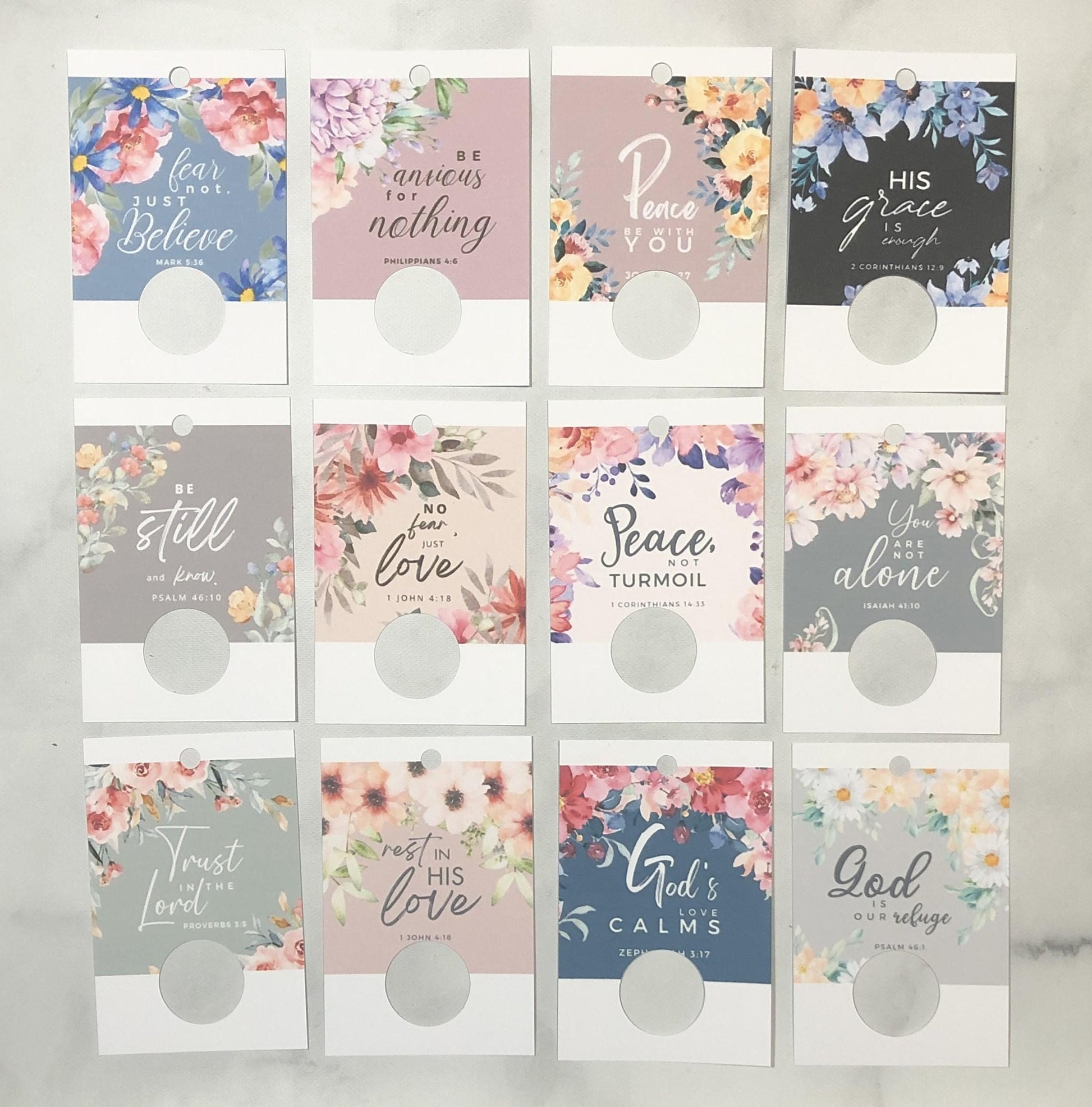Assorted Faith Floss Drops - Pack of 24