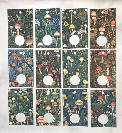 Assorted Mushroom Floss Drops - Pack of 24