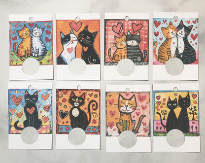 Assorted Funky Cats Floss Drops - Pack of 24