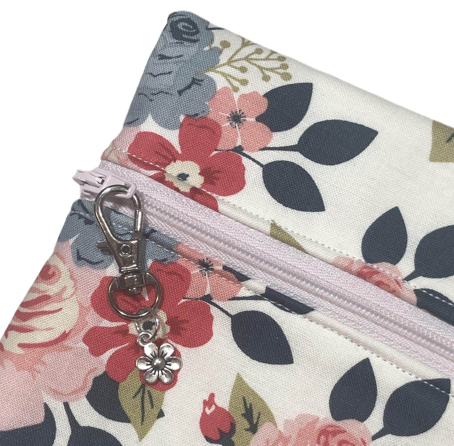 Floral Project Bag for Cross Stitch, Embroidery and other crafts