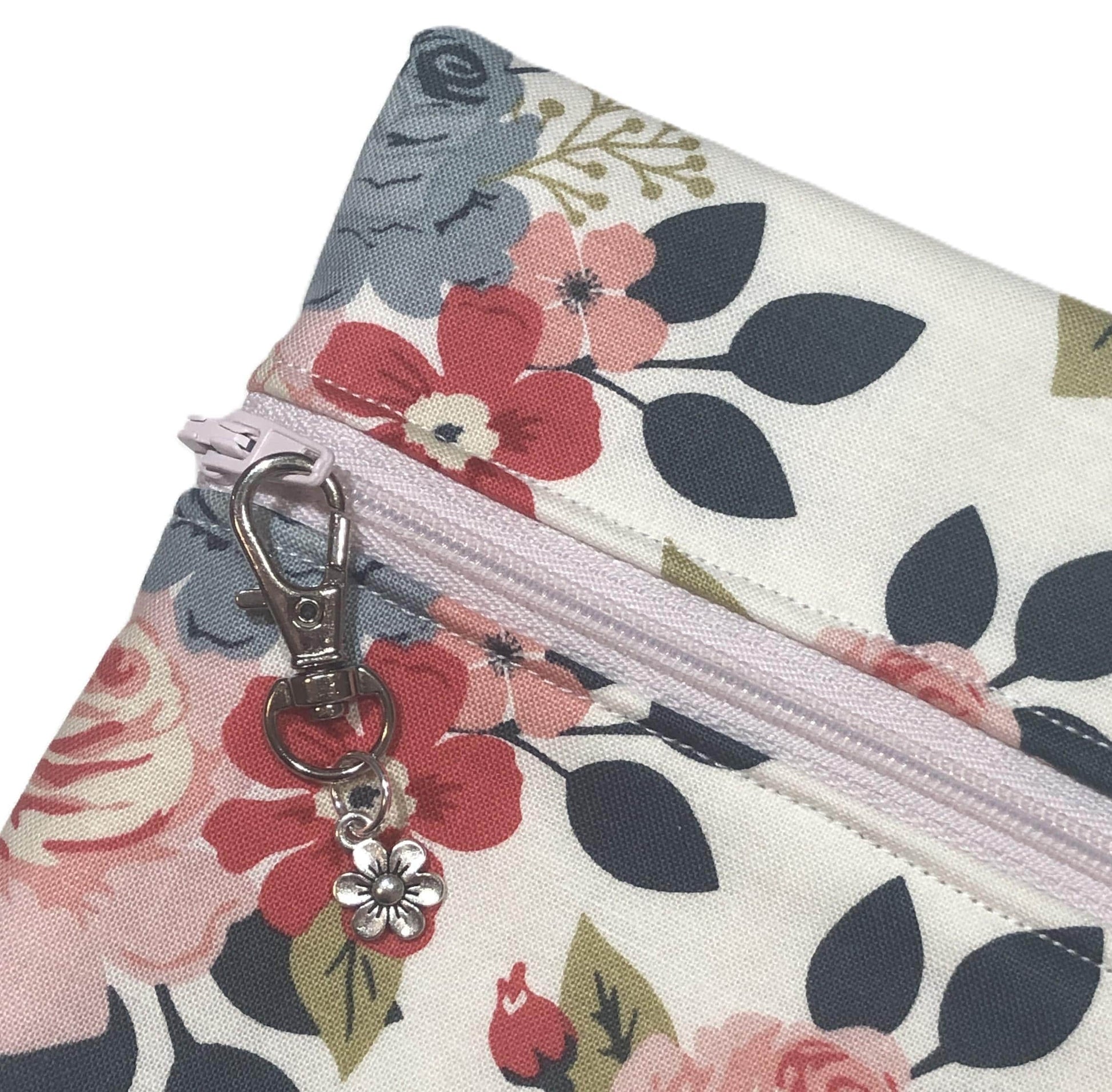 Floral Project Bag for Cross Stitch, Embroidery and other crafts