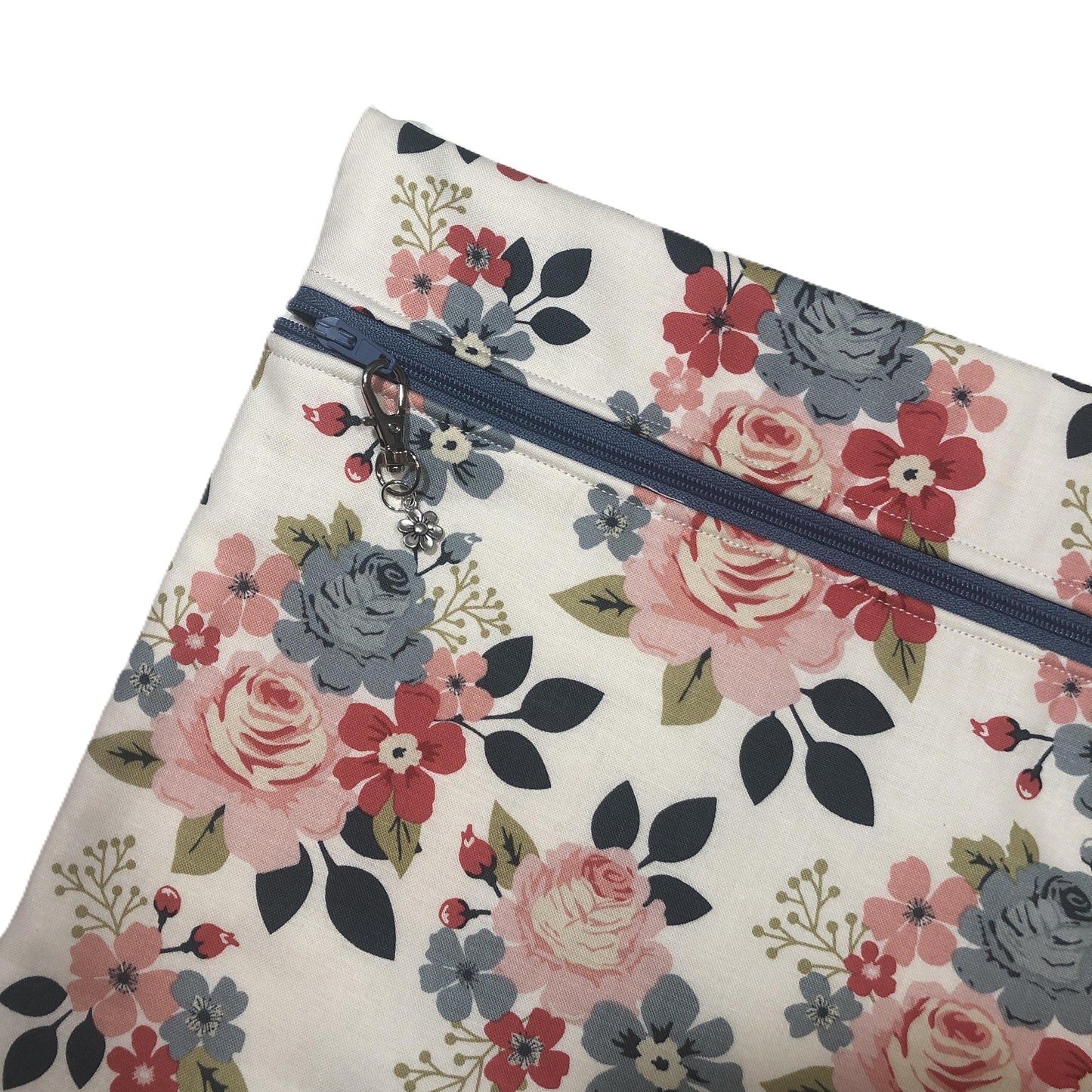 Floral Project Bag for Cross Stitch, Embroidery and other crafts