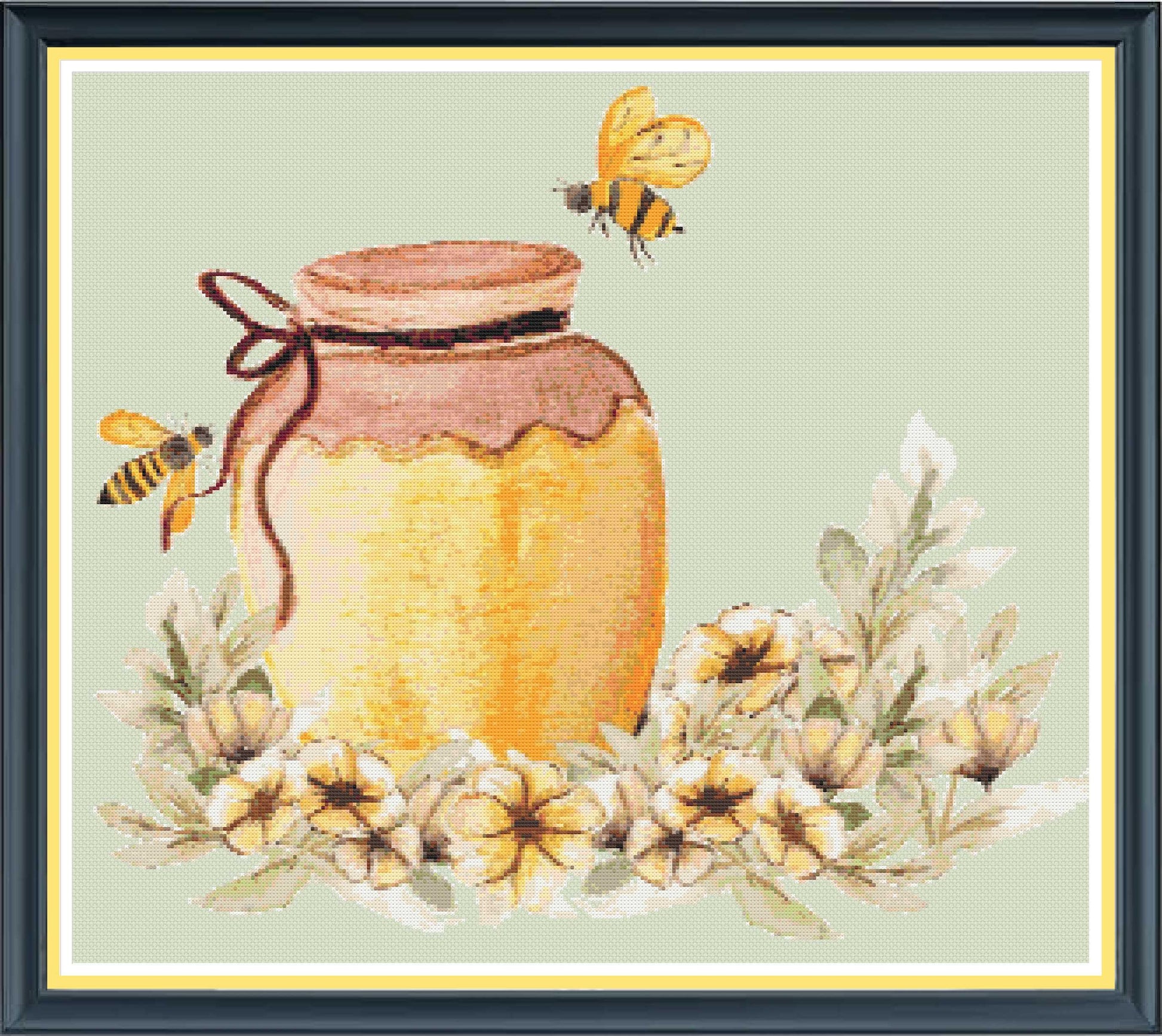 Honey Pot PDF Cross Stitch Chart