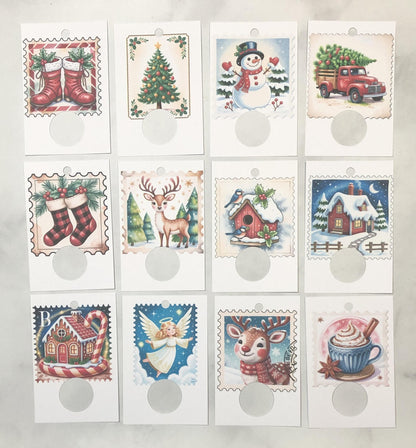 Assorted Christmas Floss Drops - Pack of 24