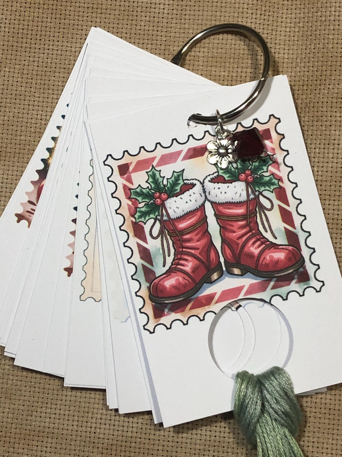 Assorted Christmas Floss Drops - Pack of 24