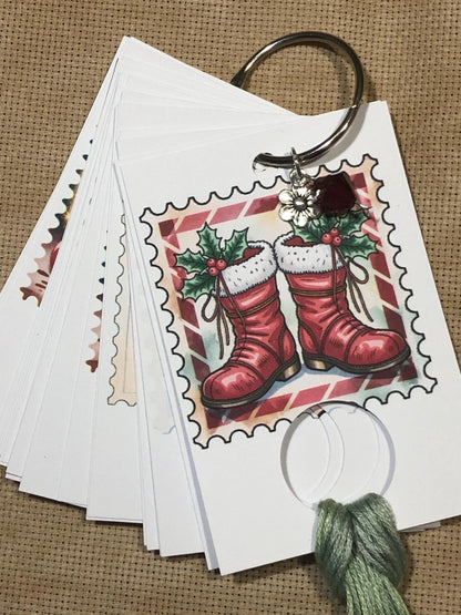 Assorted Christmas Floss Drops - Pack of 24