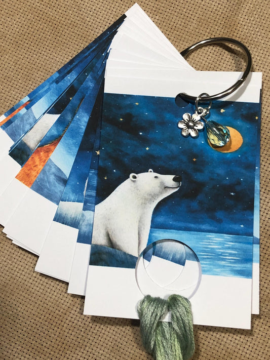Assorted Arctic Animals Floss Drops - Pack of 24