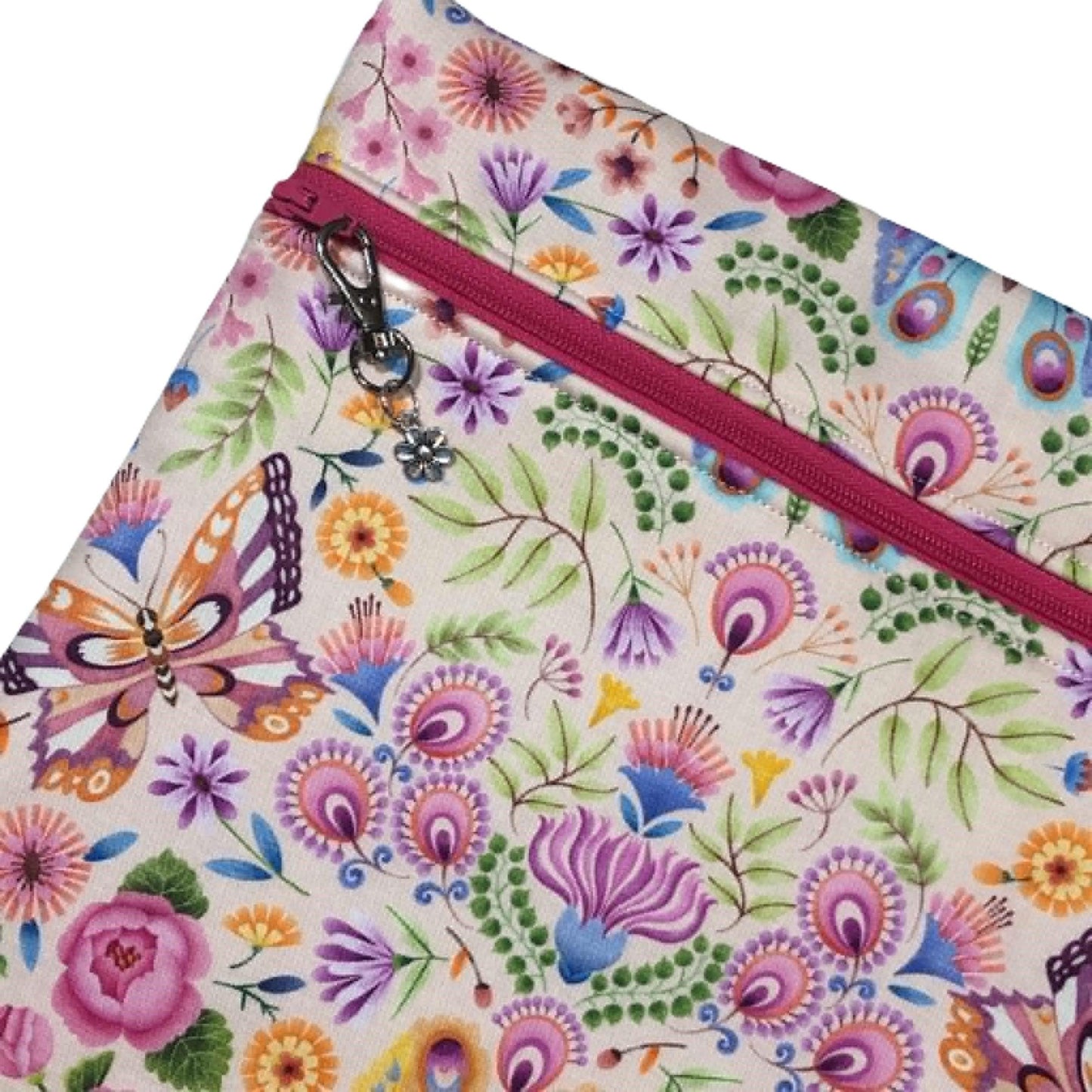 Butterflies Project Bag for Cross Stitch and other crafts
