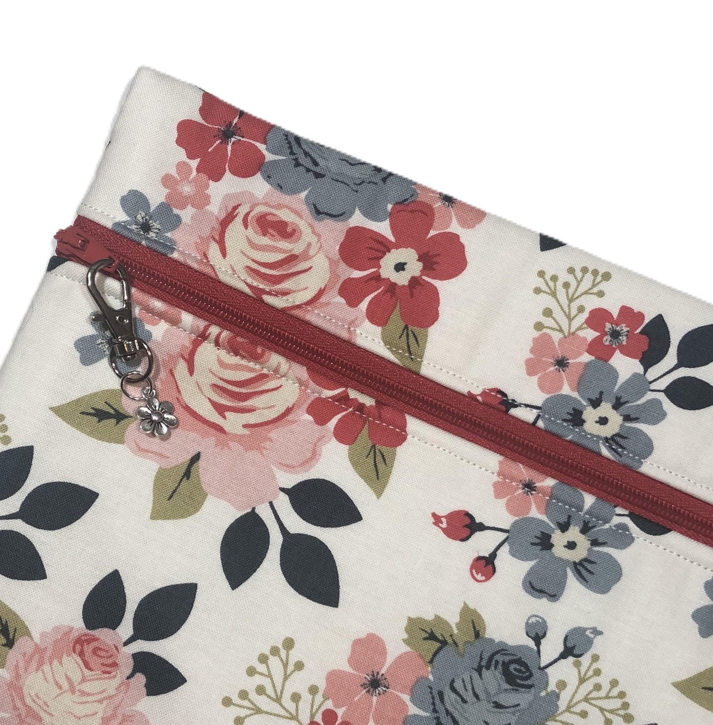 Floral Project Bag for Cross Stitch, Embroidery and other crafts