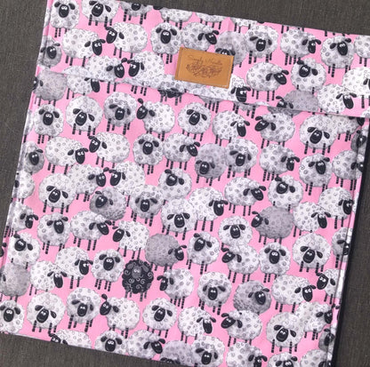 Cute Sheep Project Bag for Cross Stitch and other crafts