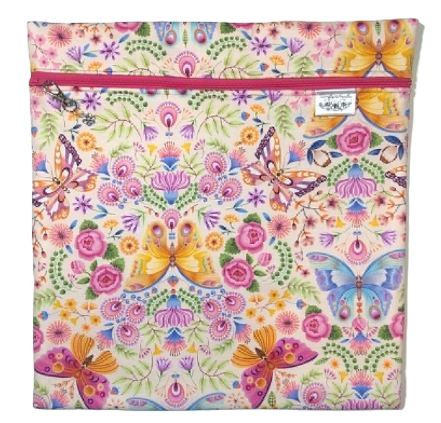 Butterflies Project Bag for Cross Stitch and other crafts