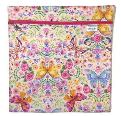 Butterflies Project Bag for Cross Stitch and other crafts