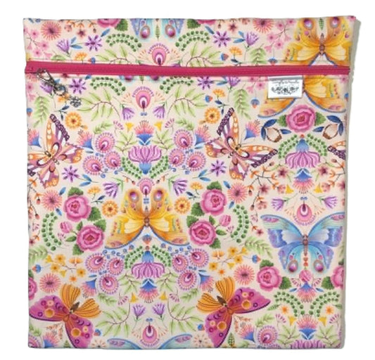 Butterflies Project Bag for Cross Stitch and other crafts