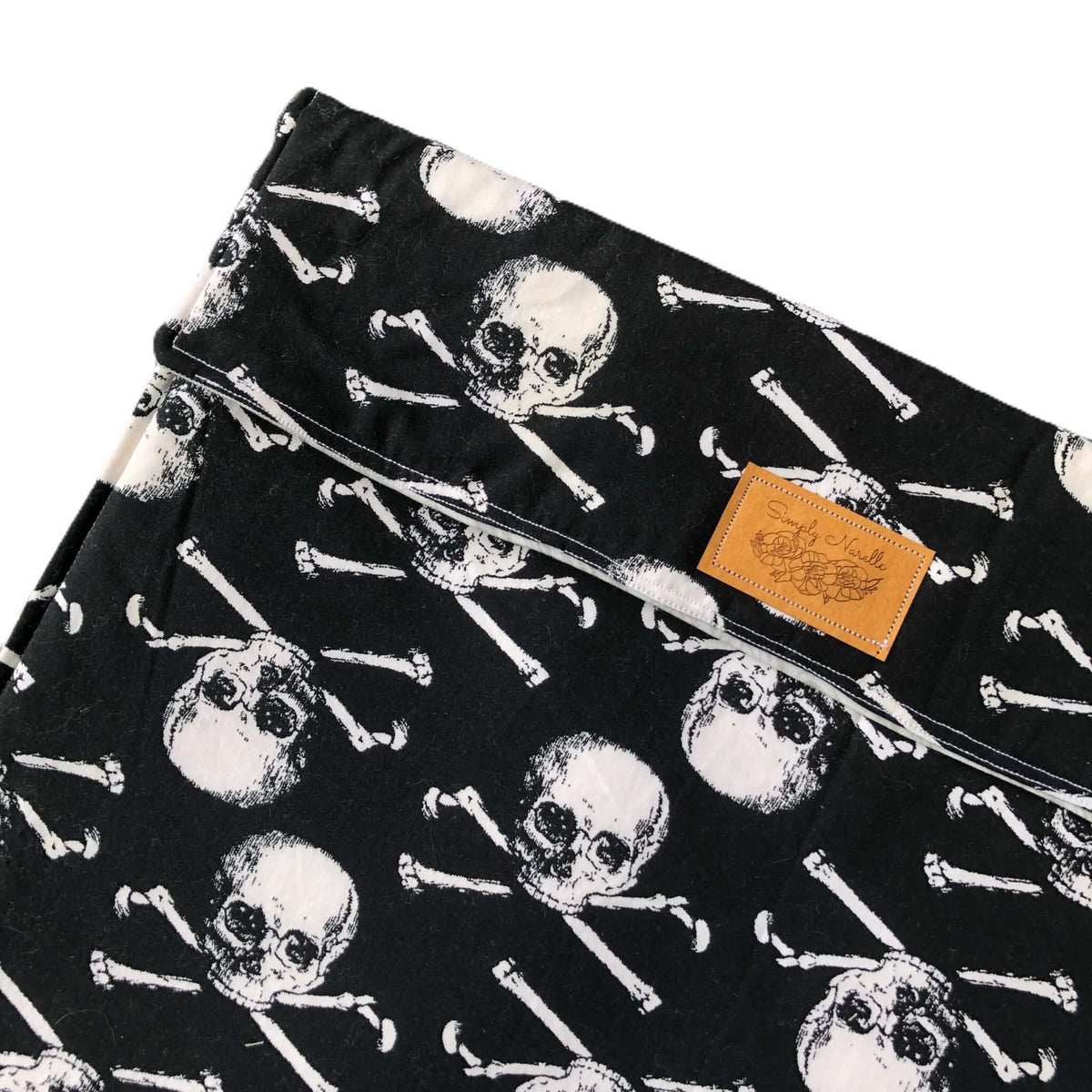 Skull Project Bag for Cross Stitch and other crafts