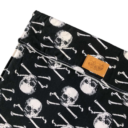 Skull Project Bag for Cross Stitch and other crafts