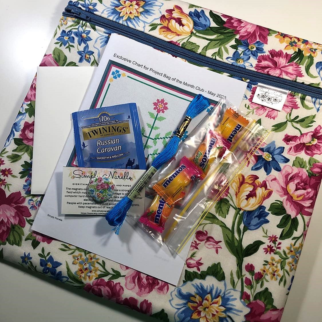 Cross Stitch Project Bag of the Month Club: For Cross Stitchers & Needleworkers