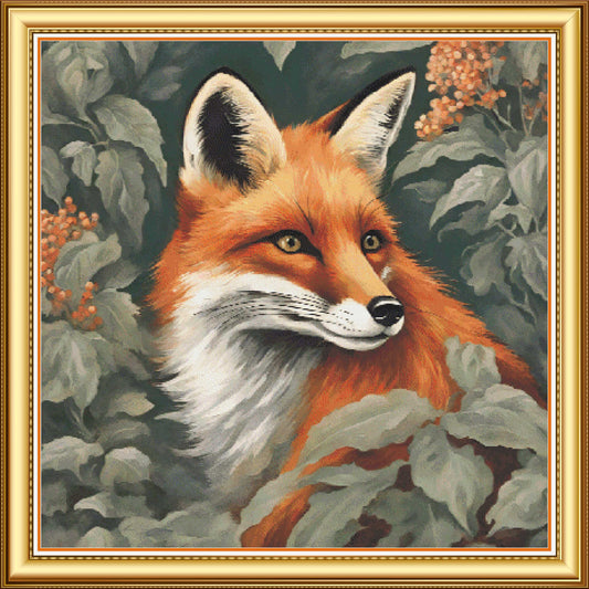 Mr Fox PDF Cross Stitch Chart - Pattern Keeper Compatible*