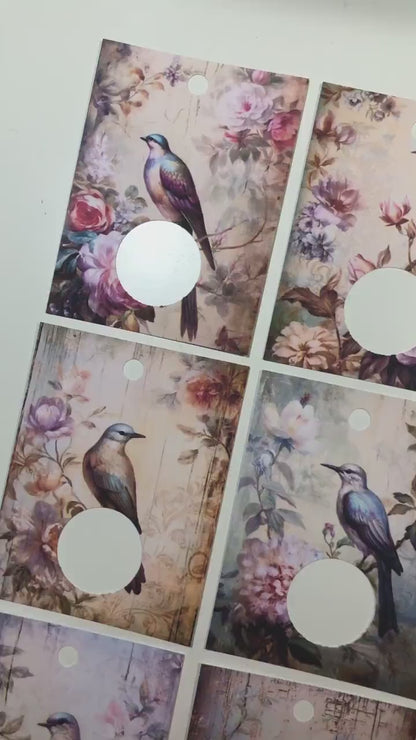 Birds and Florals Floss  Drops - Pack of 24