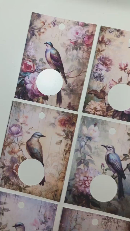 Birds and Florals Floss  Drops - Pack of 24