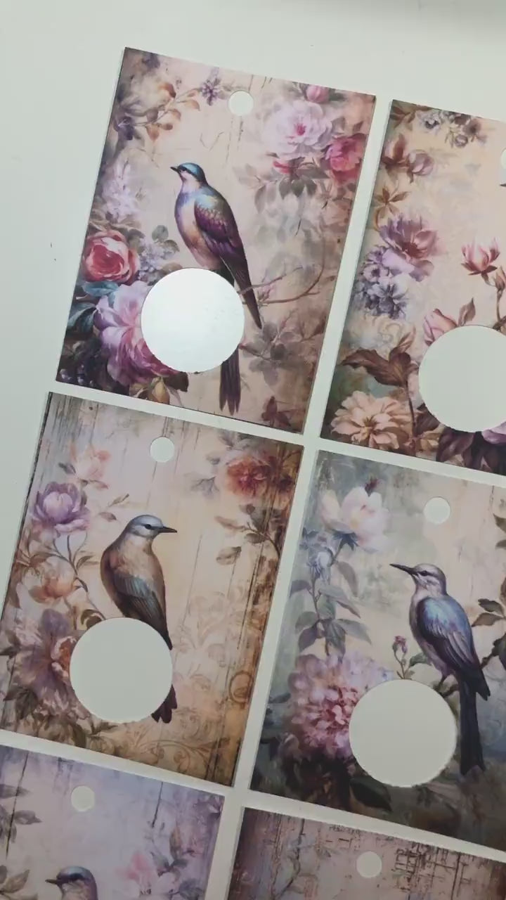 Birds and Florals Floss  Drops - Pack of 24