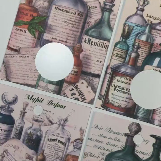 Vintage Apothecary Themed Floss  Drops - Pack of 24