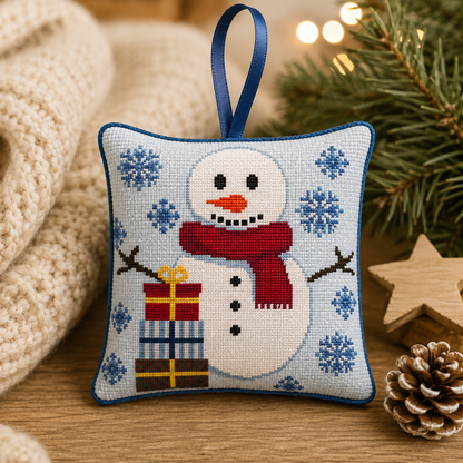 Snowman Gifts PDF Cross Stitch Chart