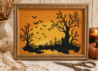 Spooky Twilight PDF Cross Stitch Chart